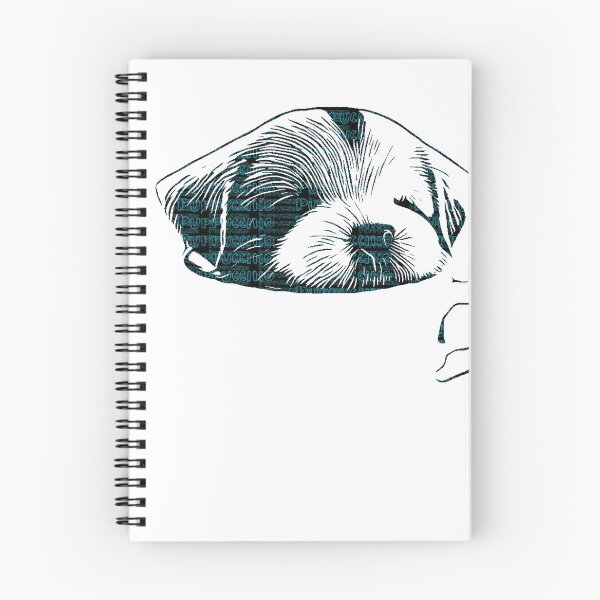 Item preview, Puppuccino White Dog designed and sold by ShopSunday.