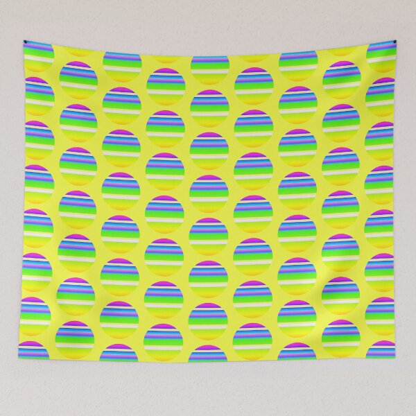 Item preview, Creative colorful circle pattern | Yellow colorful circles designed and sold by lausn.