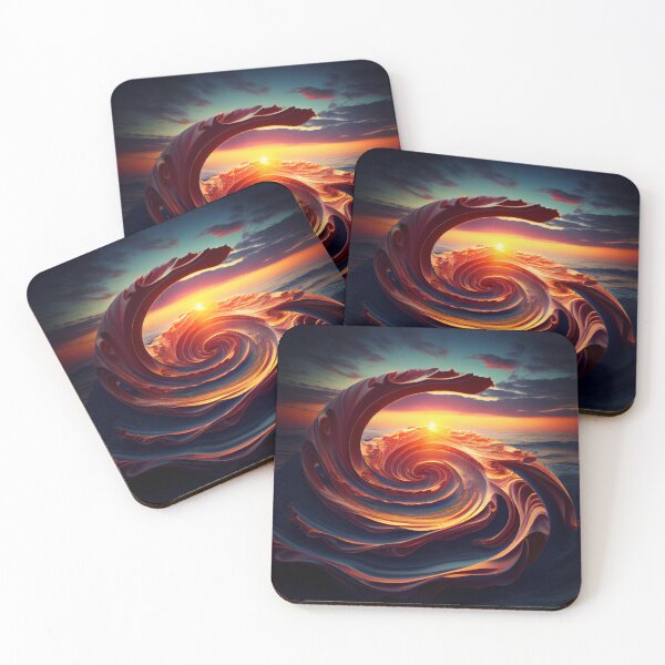 Item preview, Bacon in the Swirl of Dawn Digital Painting designed and sold by CodeAndColors.