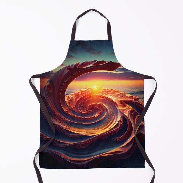 Item preview, Bacon in the Swirl of Dawn Digital Painting designed and sold by CodeAndColors.