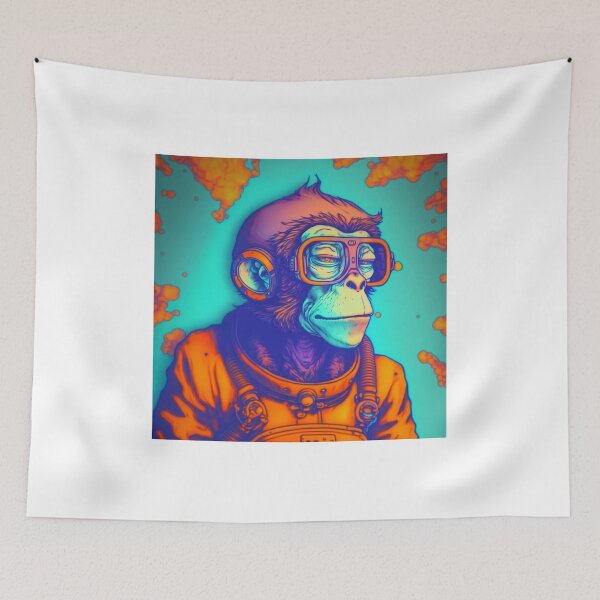 Item preview, Primate cósmico designed and sold by RoboRaphael.