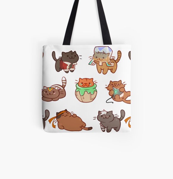 Form Nyaatron! All Over Print Tote Bag