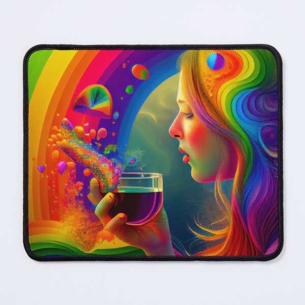 Item preview, Rainbow Euphoria Digital Painting designed and sold by CodeAndColors.
