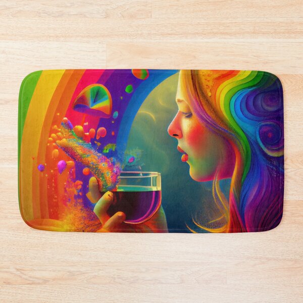 Item preview, Rainbow Euphoria Digital Painting designed and sold by CodeAndColors.