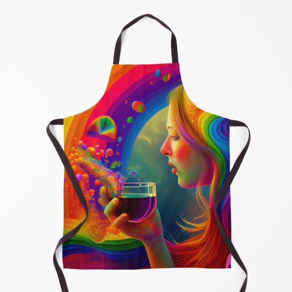 Item preview, Rainbow Euphoria Digital Painting designed and sold by CodeAndColors.