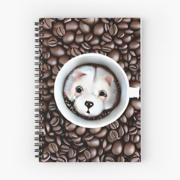 Item preview, Puppuccino Coffee And Man's Best Friend The Dog designed and sold by ShopSunday.