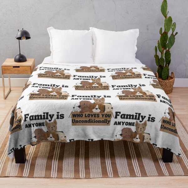 Item preview, Family is Anyone Who Loves You Unconditionally designed and sold by Novelty-Shirts.