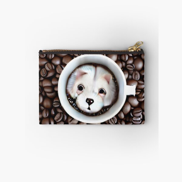Item preview, Puppuccino Coffee And Man's Best Friend The Dog designed and sold by ShopSunday.