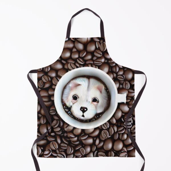 Item preview, Puppuccino Coffee And Man's Best Friend The Dog designed and sold by ShopSunday.