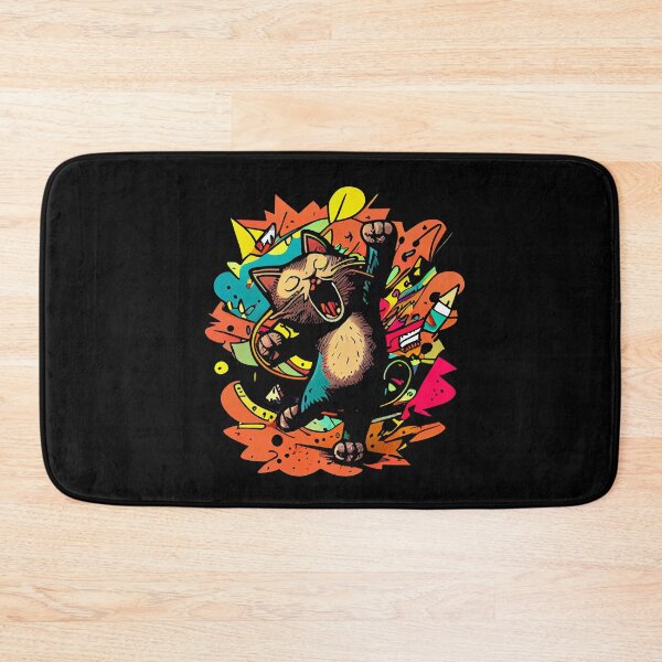 Item preview, Crazy cat 5 cartoon #cat  designed and sold by JBJart.