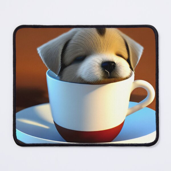 Item preview, Puppuccino Coffee And Cute Puppy Dog designed and sold by ShopSunday.