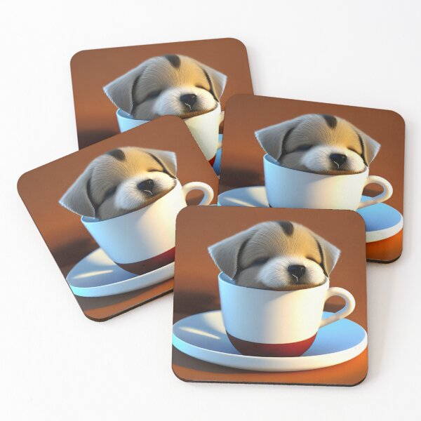 Item preview, Puppuccino Coffee And Cute Puppy Dog designed and sold by ShopSunday.