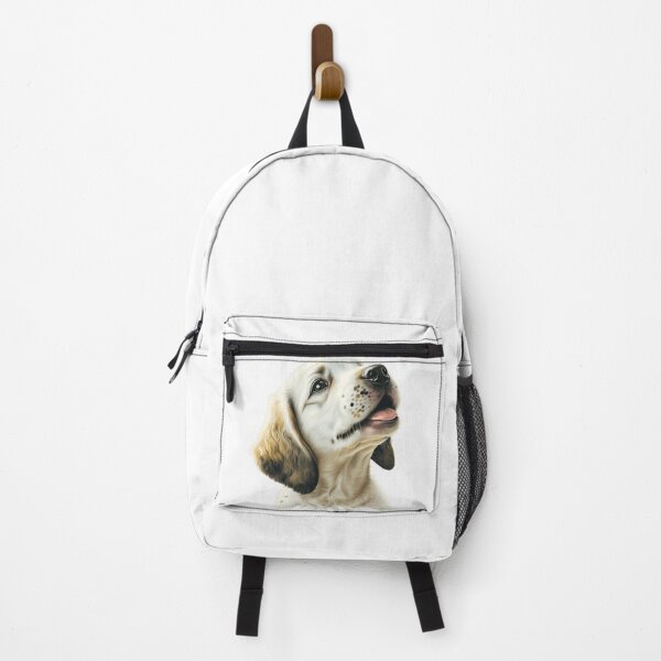 Item preview, A Dog Sticks Out Its Tongue Brown White Black In Cream Man Woman Child designed and sold by Furry-BFF.
