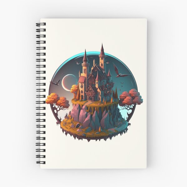Item preview, Palace on top of the mountain designed and sold by sammgdesign.