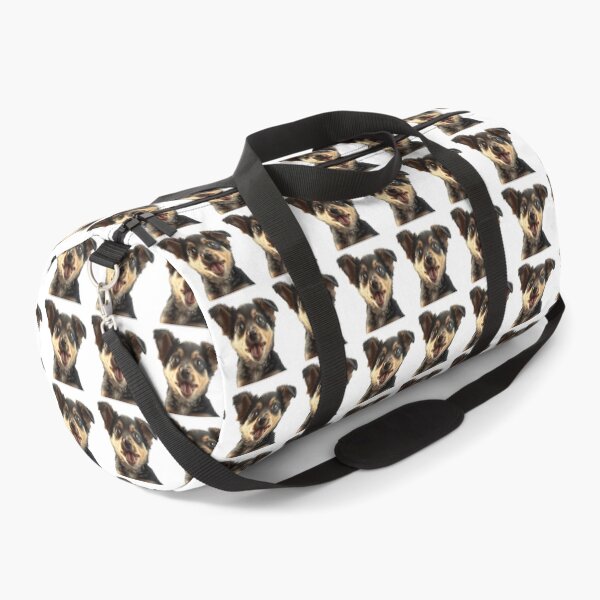 Item preview, A Dog Sticks Out Its Tongue Brown White Black In Cream Man Woman Child designed and sold by Furry-BFF.