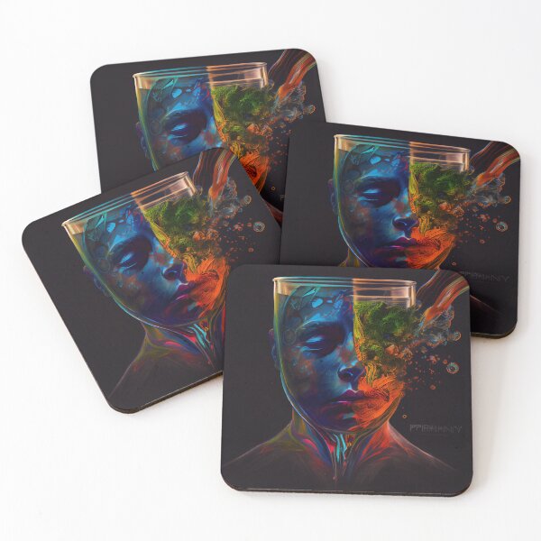 Item preview, Tipsy in the Primordial Penumbra Digital Painting designed and sold by CodeAndColors.