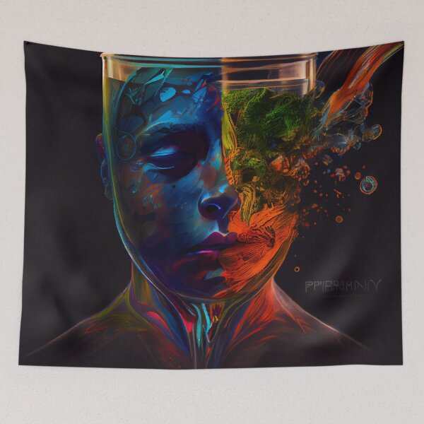Item preview, Tipsy in the Primordial Penumbra Digital Painting designed and sold by CodeAndColors.