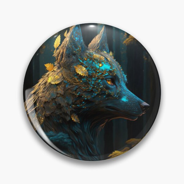 Item preview, MAGNIFICENT wolf in a fantastic world designed and sold by thenewking.