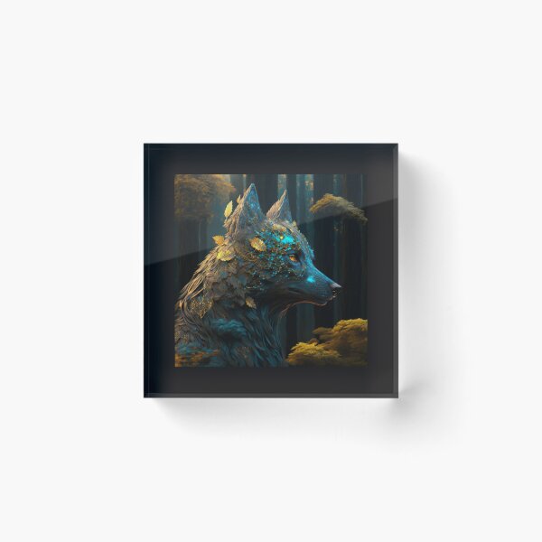 Item preview, MAGNIFICENT wolf in a fantastic world designed and sold by thenewking.
