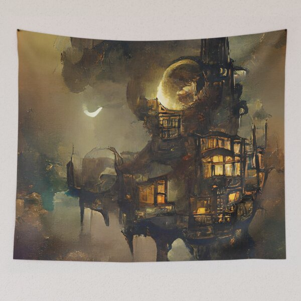 Item preview, the inn in the night sky designed and sold by voxy89.
