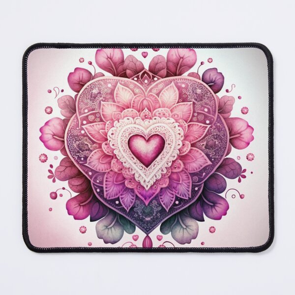 Item preview, Valentines Day Mandala designed and sold by artecomia.