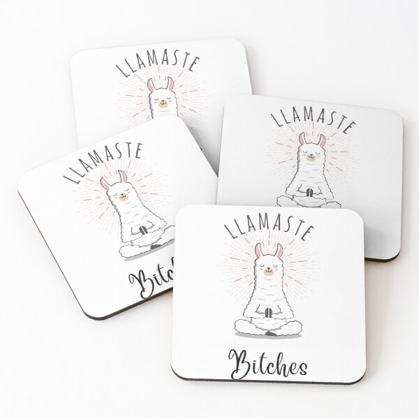 Item preview, Lamaste Bitches T-shirt Funny Yoga Namaste designed and sold by ArtDesign by KBK.