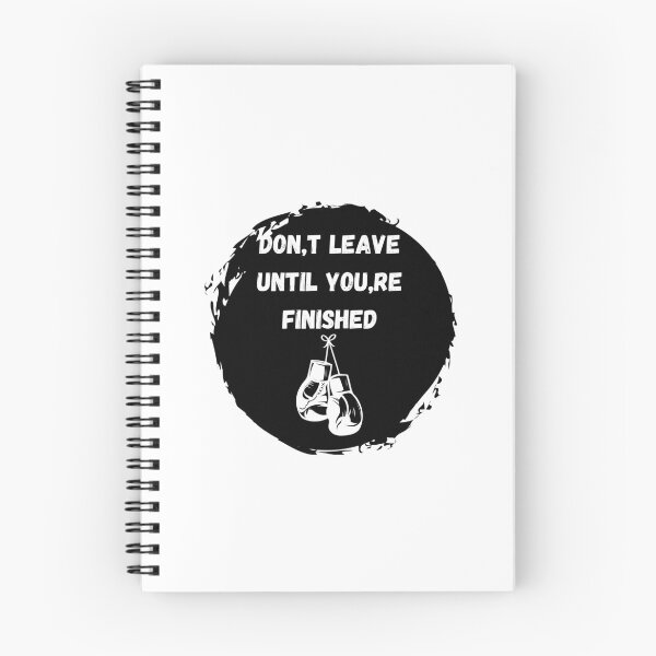 Item preview, Sticker don't leave until you're finished gym designed and sold by TomFitCL.