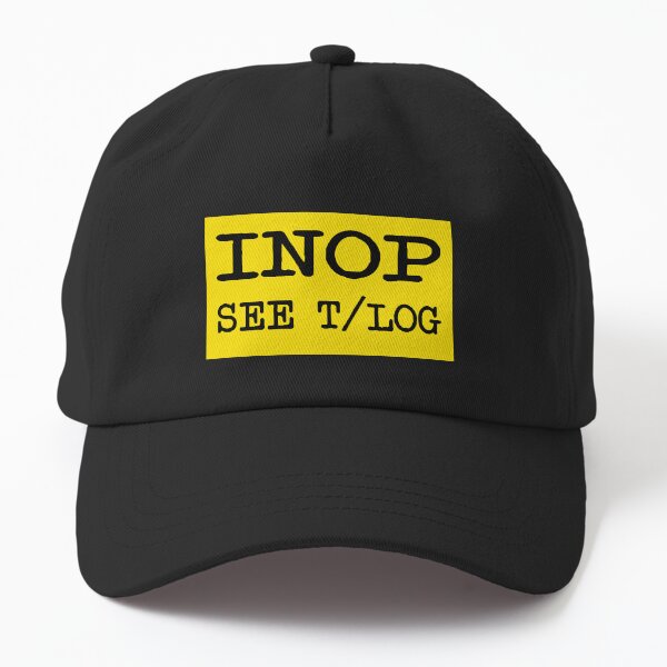 Item preview, Inop See Technical Log Airplane Inoperative Sign Humor Saying designed and sold by Ikaroots.