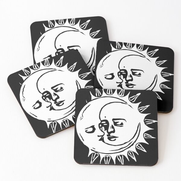 Item preview, The sun and moon designed and sold by OneUpArtDesigns.