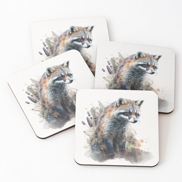 Item preview, Raccoon Watercolor Art Print, Raccoon Painting Wall Art Decor designed and sold by Globuwear.