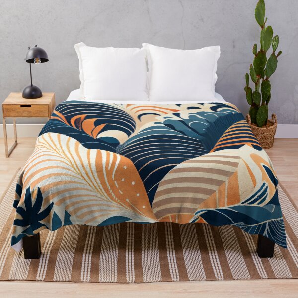 Item preview, Detailed Modern Coastal Pattern Digital Painting designed and sold by CodeAndColors.