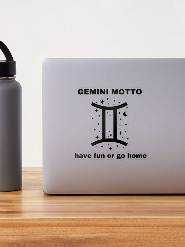 Gemini Horoscope Water Bottle, Home