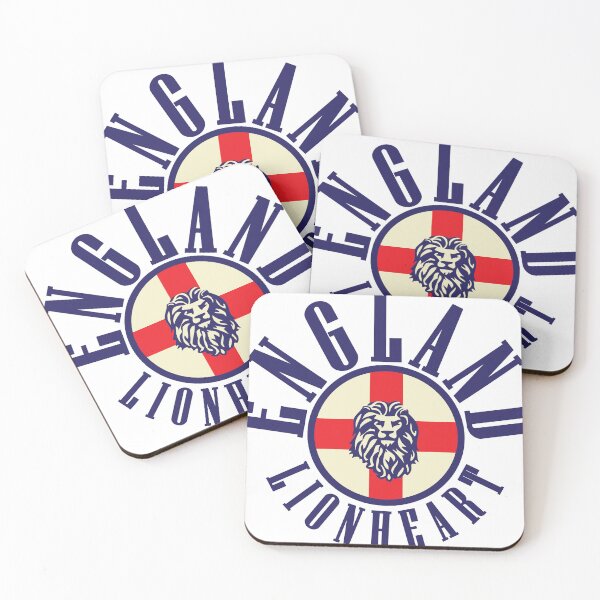 Item preview, England supporters lionheart design designed and sold by KoandZo.