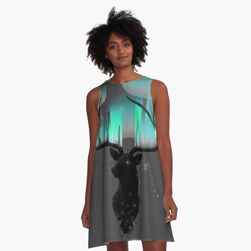 Item preview, A-Line Dress designed and sold by angrymonk.