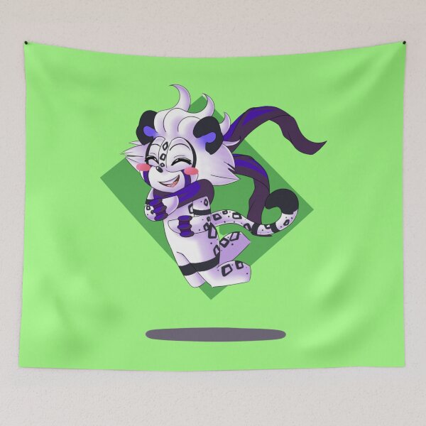 Item preview, Kaleo The Snow Leopard designed and sold by ElwynLangworth.
