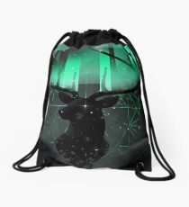 Northern Lights Drawstring Bag