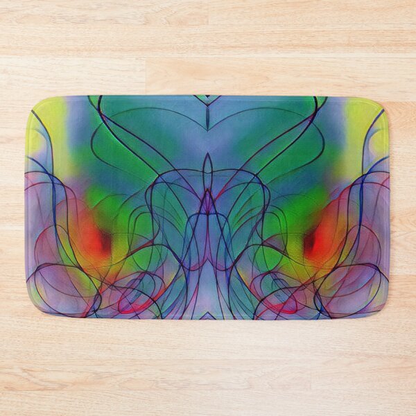 Item preview, Abstract scribbles in color designed and sold by ffein.
