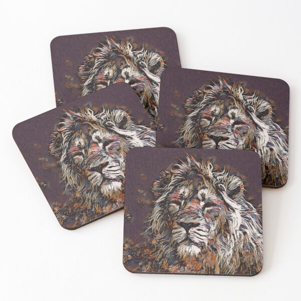 Item preview, 'Abstract lion art designed and sold by Inktown.