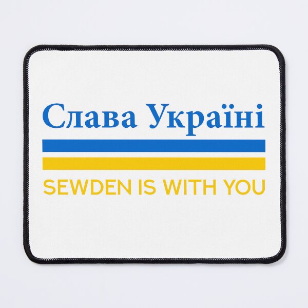 Item preview, Slava Ukraini | Слава Україні | Sweden support Ukraine designed and sold by ShineEyePirate.