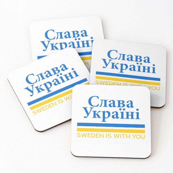 Item preview, Slava Ukraini | Слава Україні | Sweden support Ukraine designed and sold by ShineEyePirate.
