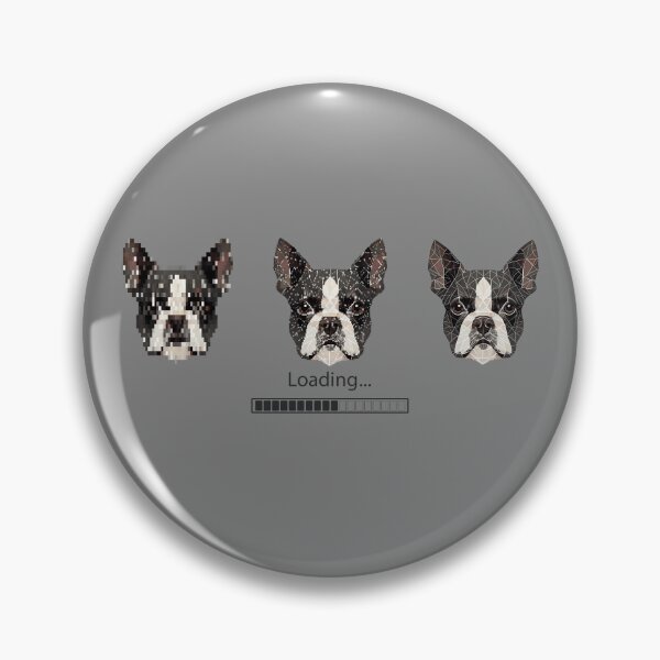 Item preview, Boston Terrier Loading Geometric designed and sold by The-Vault.