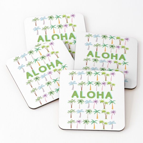 Item preview, Aloha - Palm Tree Pattern Design Hawaii Lovers designed and sold by Designs-360-.