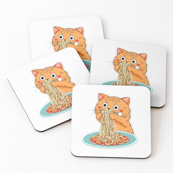 Item preview, Cat eating spaghetti meme designed and sold by ramith-concept.