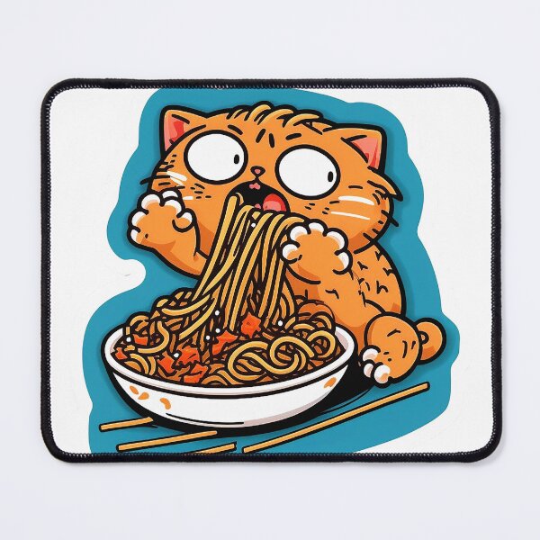 Item preview, Gato comiendo espagueti meme designed and sold by ramith-concept.