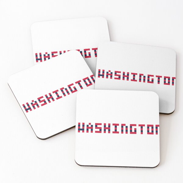 Item preview, Pixel NHL Washington in Away Colors designed and sold by gkillerb.