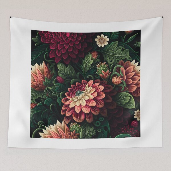 Item preview, flower pattern designed and sold by D4-Brand.