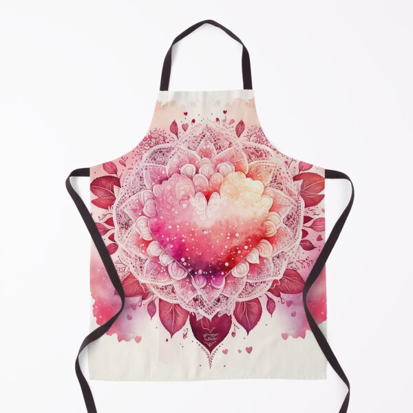 Item preview, Valentines Day Mandala Watercolor designed and sold by artecomia.