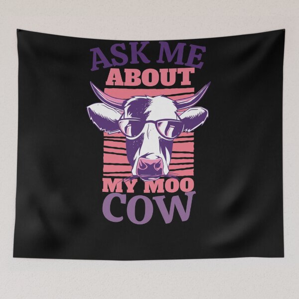 Item preview, Pregúntame acerca de mi Moo Cow, diseño genial para chicas que aman la vaca designed and sold by Sun Rise.