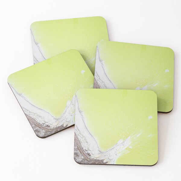 Item preview, Salt lake yellow - "sparkling wine pop" landscape format designed and sold by Kerstin Lembke.