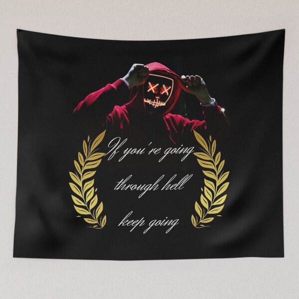 Item preview, If you're going through hell keep going Classic T-Shirt - Quote designed and sold by artibra.